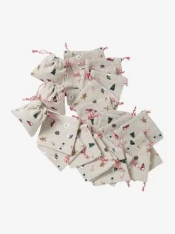 24 Pochons Pour Calendrier De L'Avent Beige / Multicolore - Vertbaudet -Boutique Vertbaudet 24 pochons pour calendrier de lavent 3