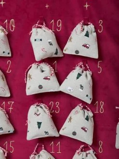 24 Pochons Pour Calendrier De L'Avent Beige / Multicolore - Vertbaudet -Boutique Vertbaudet 24 pochons pour calendrier de lavent 4
