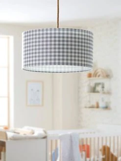 Abat-jour Pour Suspension Vichy Bleu - Vertbaudet -Boutique Vertbaudet abat jour pour suspension vichy 2