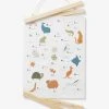 Affiche Abécédaire MINI ZOO Beige - Vertbaudet -Boutique Vertbaudet affiche abecedaire mini zoo