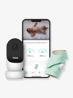 Babyphone Intelligent Monitor Duo 2 OWLET Menthe - Owlet