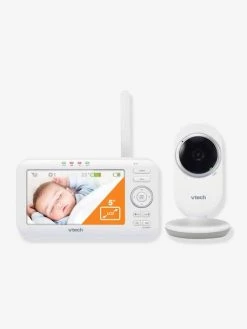 Boutique Vertbaudet 32 Babyphone Vidéo Safe & Sound View Max BM5252 VTECH Blanc - Toutes Les Marques