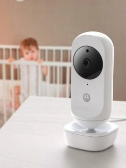 Babyphone Vidéo Sans Fil VM 35-2 Twin MOTOROLA Blanc - Motorola -Boutique Vertbaudet babyphone video sans fil vm 35 2 twin motorola 2