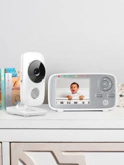 Babyphone Vidéo Sans Fil VM 483 MOTOROLA Blanc - Motorola -Boutique Vertbaudet babyphone video sans fil vm 483 motorola 2