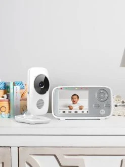 Babyphone Vidéo Sans Fil VM 483 MOTOROLA Blanc - Motorola