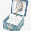 Boîte à Musique Cube Lac Des Cygnes - TROUSSELIER Bleu - Toutes Les Marques -Boutique Vertbaudet boite a musique cube lac des cygnes trousselier