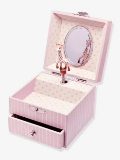 Boîte à Musique Cube Phosphorescent Sophie La Girafe - TROUSSELIER Rose - Toutes Les Marques