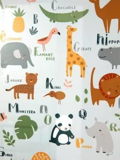 Cadre + Affiche Abécédaire Jungle Multicolore - Vertbaudet 7 Cadre + Affiche Abécédaire Jungle Multicolore - Vertbaudet -Boutique Vertbaudet cadre affiche abecedaire jungle 2