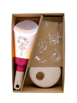 Coffret Lampe Nomade 5 En 1 Petite Fée MAISON POLOCHON Rose - Polochon -Boutique Vertbaudet coffret lampe nomade 5 en 1 petite fee maison polochon 3