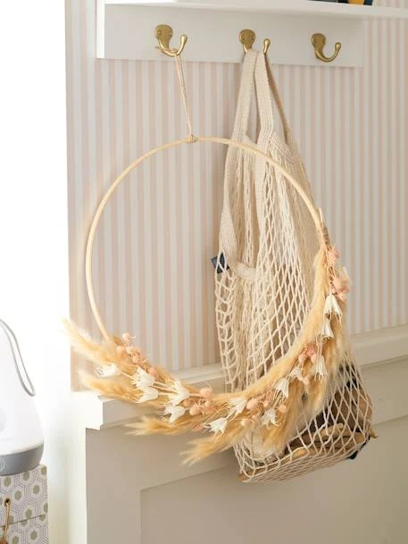 Couronne De Fleurs Séchées Rose - Vertbaudet 4 Couronne De Fleurs Séchées Rose - Vertbaudet – Image 2