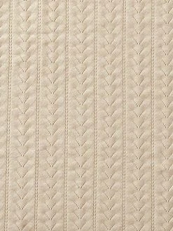 Couverture Bébé En Tricot écru Chiné - Vertbaudet -Boutique Vertbaudet couverture bebe en tricot 2