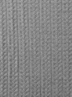 Couverture Bébé En Tricot écru Chiné - Vertbaudet -Boutique Vertbaudet couverture bebe en tricot 5