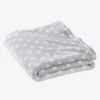 Couverture Enfant Microfibre Imprimée étoiles Marine Grisé Imprimé - Vertbaudet -Boutique Vertbaudet couverture enfant microfibre imprimee etoiles