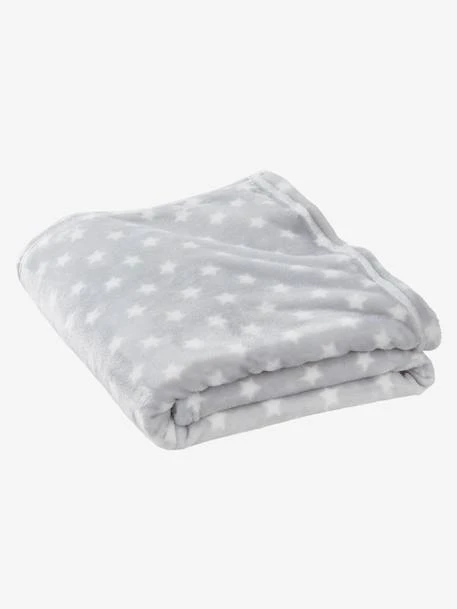 Couverture Enfant Microfibre Imprimée étoiles Marine Grisé Imprimé - Vertbaudet 3 Couverture Enfant Microfibre Imprimée étoiles Marine Grisé Imprimé - Vertbaudet