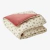Couverture Gaze De Coton/velours GRENIER écru / Multicolore - Vertbaudet -Boutique Vertbaudet couverture gaze de cotonvelours grenier