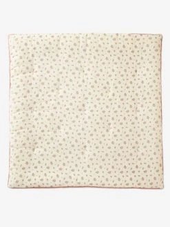 Couverture Gaze De Coton/velours GRENIER écru / Multicolore - Vertbaudet -Boutique Vertbaudet couverture gaze de cotonvelours grenier 5