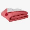 Couvre-lit EDEN INDIA Rose / Multicolore - Vertbaudet -Boutique Vertbaudet couvre lit eden india