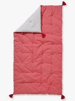 Couvre-lit EDEN INDIA Rose / Multicolore - Vertbaudet -Boutique Vertbaudet couvre lit eden india 4