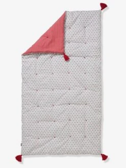 Couvre-lit EDEN INDIA Rose / Multicolore - Vertbaudet -Boutique Vertbaudet couvre lit eden india 5