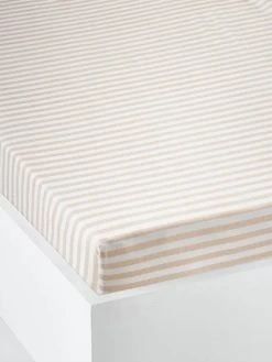 Drap-housse Bébé WILD SAHARA écru / Sable - Vertbaudet