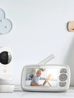 Boutique Vertbaudet 28 Ecoute-bébé Audio/vidéo Numérique MOTOROLA Ease 34 Blanc - Motorola