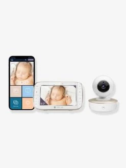 Ecoute-bébé Audio/vidéo Numérique MOTOROLA VM855 Blanc - Motorola