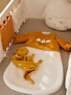 Gigoteuse Manches Amovibles Bi-matière PETIT MOUTON Miel / écru - Vertbaudet -Boutique Vertbaudet gigoteuse manches amovibles bi matiere petit mouton 4