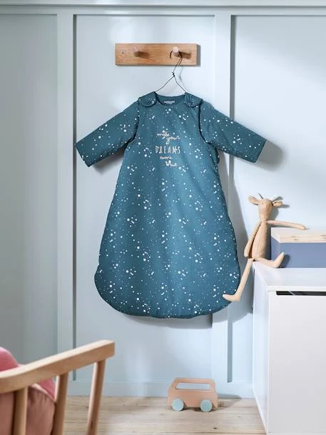 Gigoteuse Manches Amovibles ETOILE POLAIRE Bleu Foncé - Vertbaudet 5 Gigoteuse Manches Amovibles ETOILE POLAIRE Bleu Foncé - Vertbaudet – Image 3