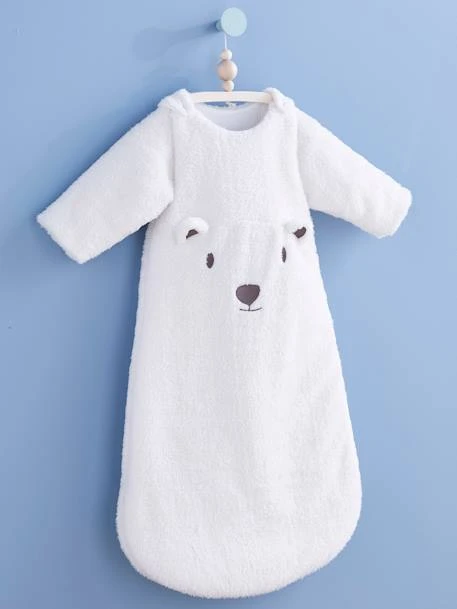 Gigoteuse Manches Amovibles OURS écru - Vertbaudet 4 Gigoteuse Manches Amovibles OURS écru - Vertbaudet – Image 2