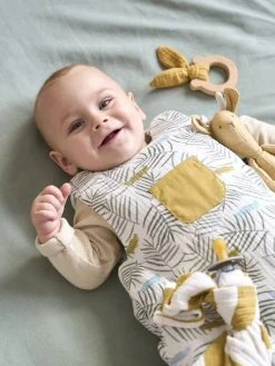 Gigoteuse Sans Manches En Gaze De Coton TREK Oeko-Tex® Blanc Imprimé - Vertbaudet -Boutique Vertbaudet gigoteuse sans manches en gaze de coton trek oeko tex 2