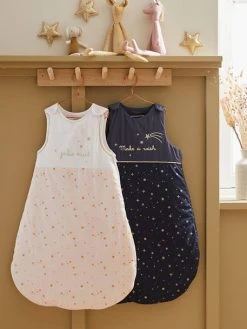 Gigoteuse Sans Manches MAKE A WISH Marine / Doré - Vertbaudet -Boutique Vertbaudet gigoteuse sans manches make a wish 2