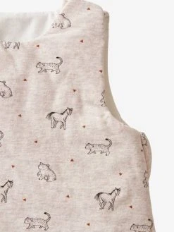 Gigoteuse Sans Manches Personnalisable PETIT NOMADE Beige Chiné - Vertbaudet -Boutique Vertbaudet gigoteuse sans manches personnalisable petit nomade 4