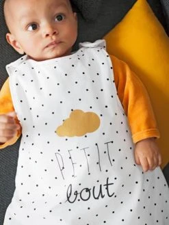 Gigoteuse Sans Manches PETIT BOUT Blanc Imprimé - Vertbaudet -Boutique Vertbaudet gigoteuse sans manches petit bout 2