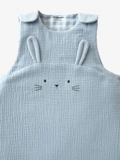 Gigoteuse Spéciale été En Gaze De Coton Bio* LOVELY FARM Bleu - Vertbaudet -Boutique Vertbaudet gigoteuse speciale ete en gaze de coton bio lovely farm 2