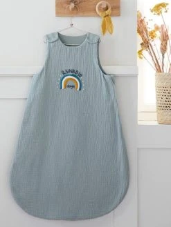 Gigoteuse Spéciale été En Gaze De Coton Bio* RAINBOW Bleu - Vertbaudet -Boutique Vertbaudet gigoteuse speciale ete en gaze de coton bio rainbow 2