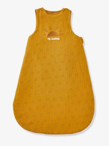 Gigoteuse Spéciale été En Gaze De Coton Bio* SOLEIL Ocre - Vertbaudet 3 Gigoteuse Spéciale été En Gaze De Coton Bio* SOLEIL Ocre - Vertbaudet