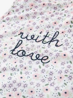 Gigoteuse Spéciale été WITH LOVE Violet - Vertbaudet -Boutique Vertbaudet gigoteuse speciale ete with love 1