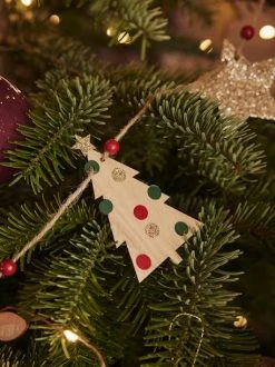 Guirlande De Noël En Bois Bois - Vertbaudet -Boutique Vertbaudet guirlande de noel en bois 2