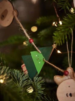 Guirlande De Noël En Bois Bois - Vertbaudet -Boutique Vertbaudet guirlande de noel en bois 3