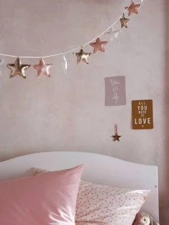 Guirlande étoiles Magie Rose Rose - Vertbaudet -Boutique Vertbaudet guirlande etoiles magie rose 5