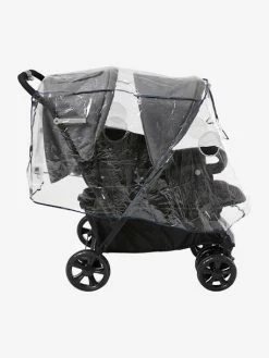 Habillage Pluie Intégral Vertbaudet Pour Poussette Double Transparent - Vertbaudet -Boutique Vertbaudet habillage pluie integral vertbaudet pour poussette double 3