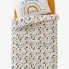 Housse De Couette Bébé MINI ZOO Blanc / Multicolore - Vertbaudet -Boutique Vertbaudet housse de couette bebe mini zoo