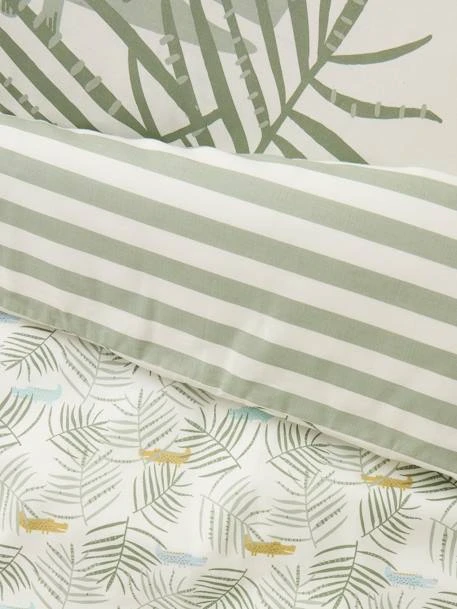 Housse De Couette Bébé TREK Oeko-Tex® Blanc Imprimé - Vertbaudet 6 Housse De Couette Bébé TREK Oeko-Tex® Blanc Imprimé - Vertbaudet – Image 4