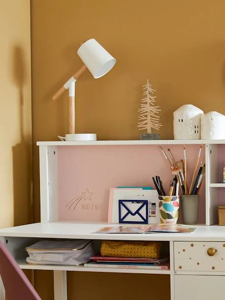 Lampe De Bureau Articulée Bois Et Métal Ecru & Bois - Vertbaudet 8 Lampe De Bureau Articulée Bois Et Métal Ecru & Bois - Vertbaudet – Image 6