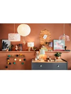 Lampe De Chevet Sur Pieds Botanique Blanc - Vertbaudet -Boutique Vertbaudet lampe de chevet sur pieds botanique 2