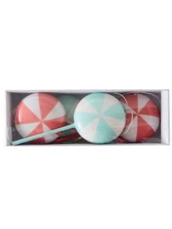 Les 4 Décorations Candy à Suspendre Rouge - Vertbaudet -Boutique Vertbaudet les 4 decorations candy a suspendre 1