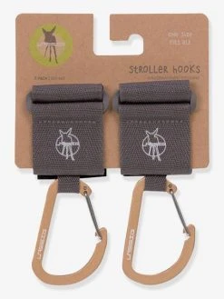 Lot De 2 Attaches Poussette Lässig Avec Mousqueton Anthracite - Lassig 9 Lot De 2 Attaches Poussette Lässig Avec Mousqueton Anthracite - Lassig -Boutique Vertbaudet lot de 2 attaches poussette lassig avec mousqueton 3