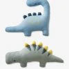 Lot De 2 Coussins PETIT DINO Bleu / Kaki - Vertbaudet 2 Lot De 2 Coussins PETIT DINO Bleu / Kaki - Vertbaudet -Boutique Vertbaudet lot de 2 coussins petit dino