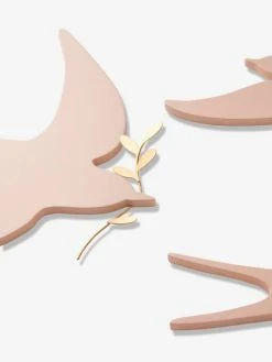 Lot De 3 Hirondelles Murales Rose Clair Uni - Vertbaudet -Boutique Vertbaudet lot de 3 hirondelles murales 5