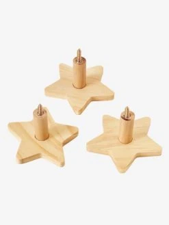 Lot De 3 Patères étoiles LIGNE SIRIUS Bois - Vertbaudet -Boutique Vertbaudet lot de 3 pateres etoiles ligne sirius 2